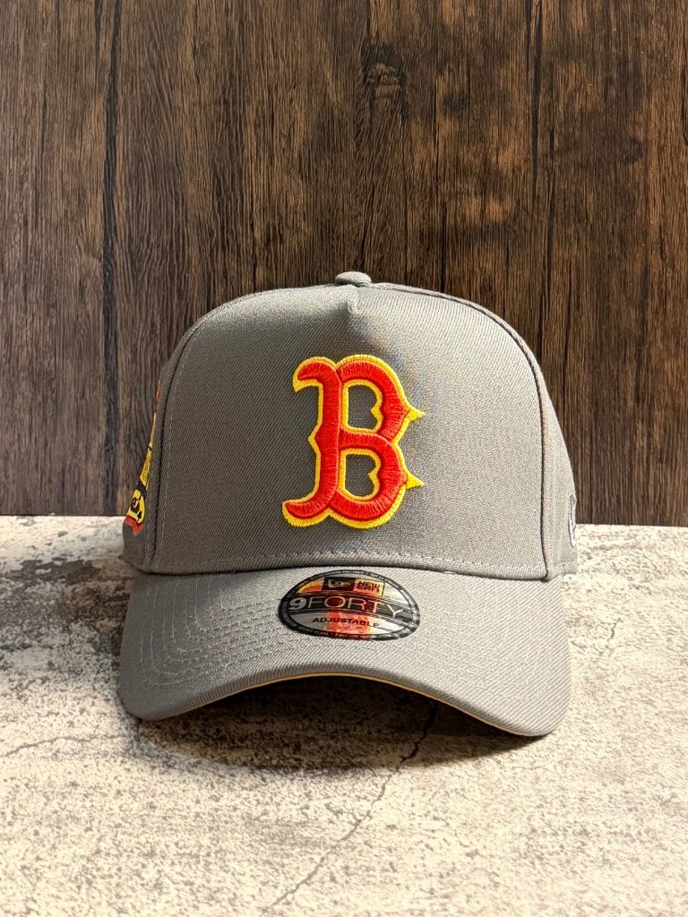 New Era Boston Red Sox 9FORTY A-Frame 1999 All Star Game Gray/Red/Gold OSFA Hat
